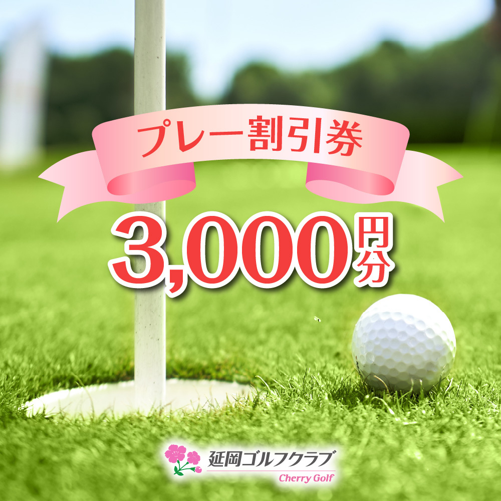 【延岡ゴルフ】プレー券　3,000円